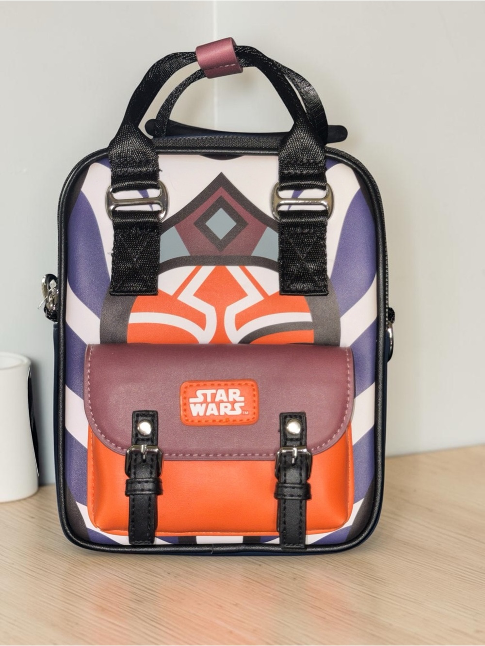 Buckle-Down Star Wars Ahsoka Tano Crossbody Bag